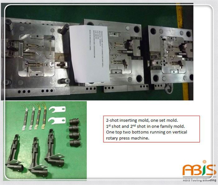 2-shot inseting mold